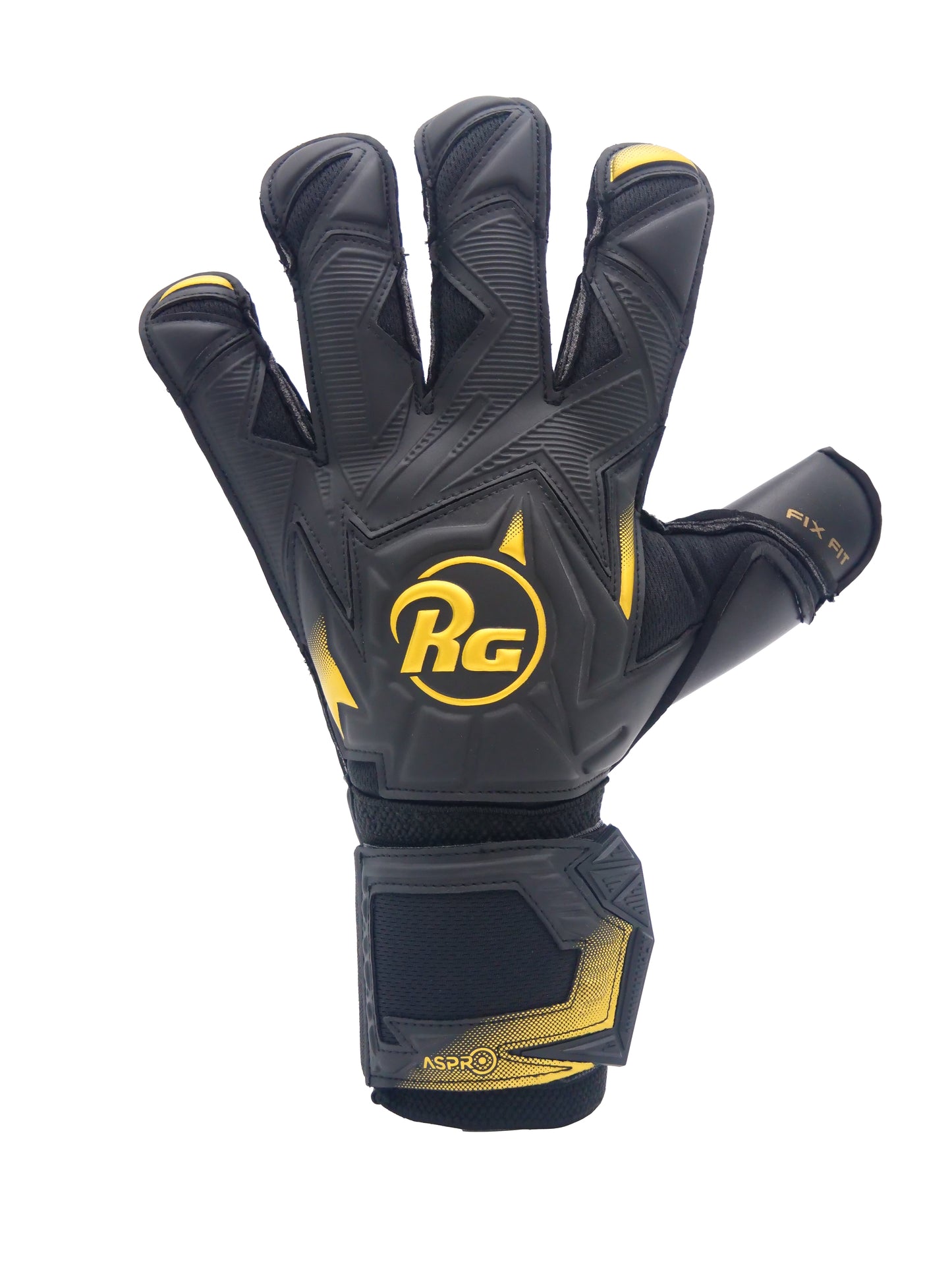 RG Gloves Aspro Black Out