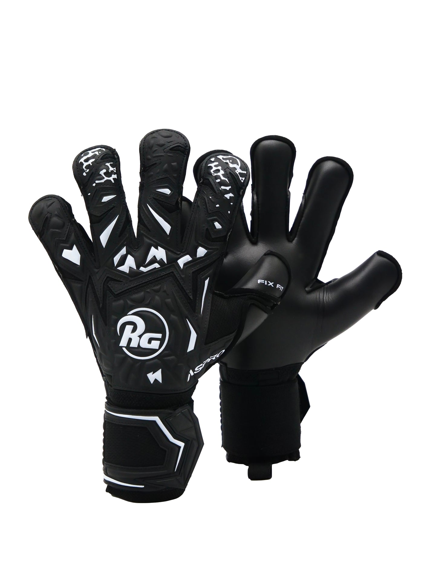 RG gloves Aspro Blackout 24/25